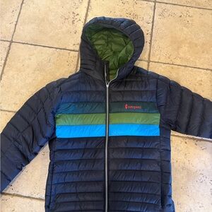 Cotopaxi Black Fuego Down Puffer Jacket